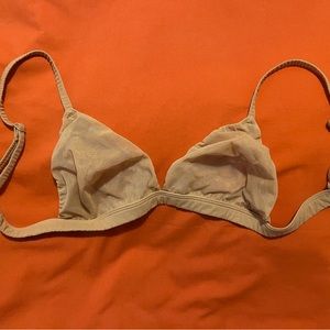 SKIMS MESH TRIANGLE BRALETTE SIZE SMALL
